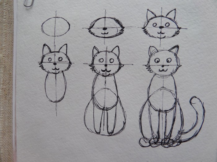 Как нарисовать кошку | Блог 2d художницы (aka Artibelka)